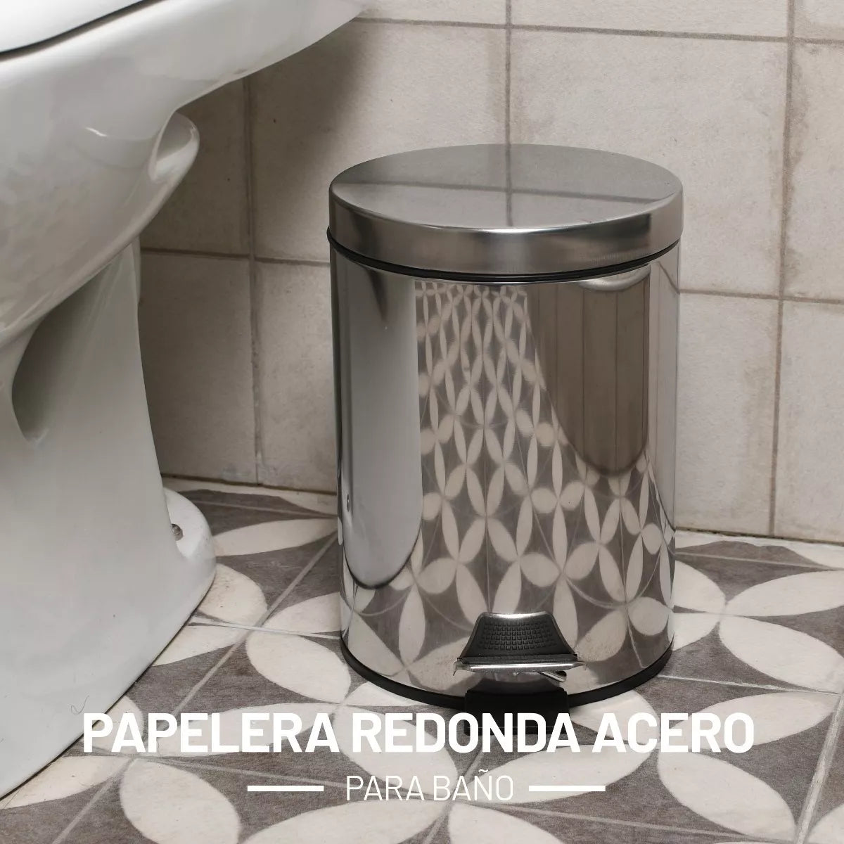 Cesto redondo acero inoxidable 5 litros