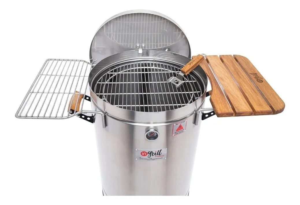 Asador Ahumador Barril Grande Premium