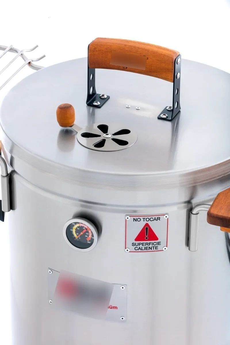 Asador Ahumador Barril Mediano Premium