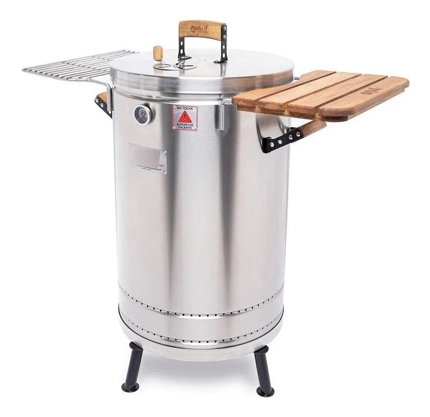 Asador Ahumador Barril Grande Premium
