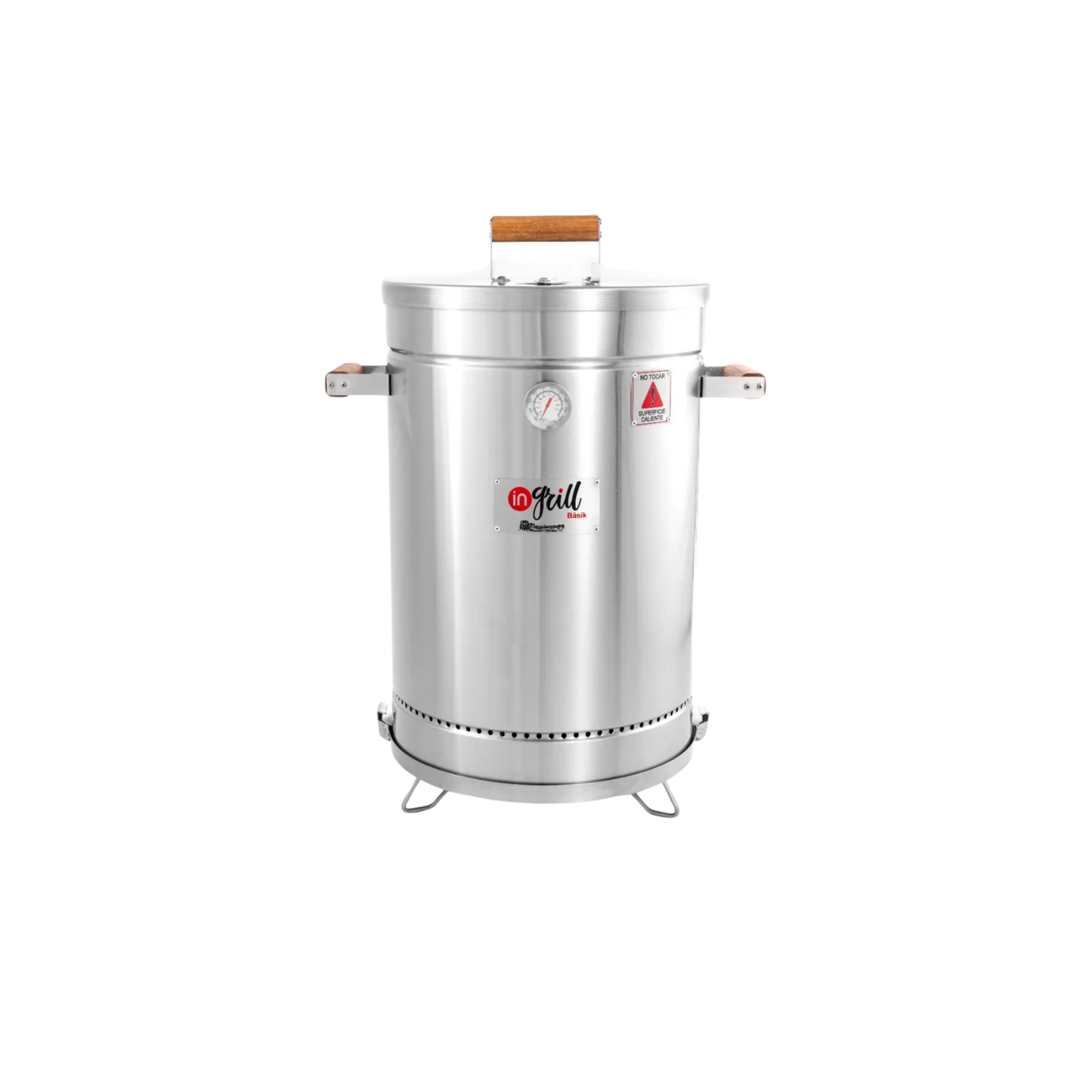 Asador Ahumador Barril Mediano Basik