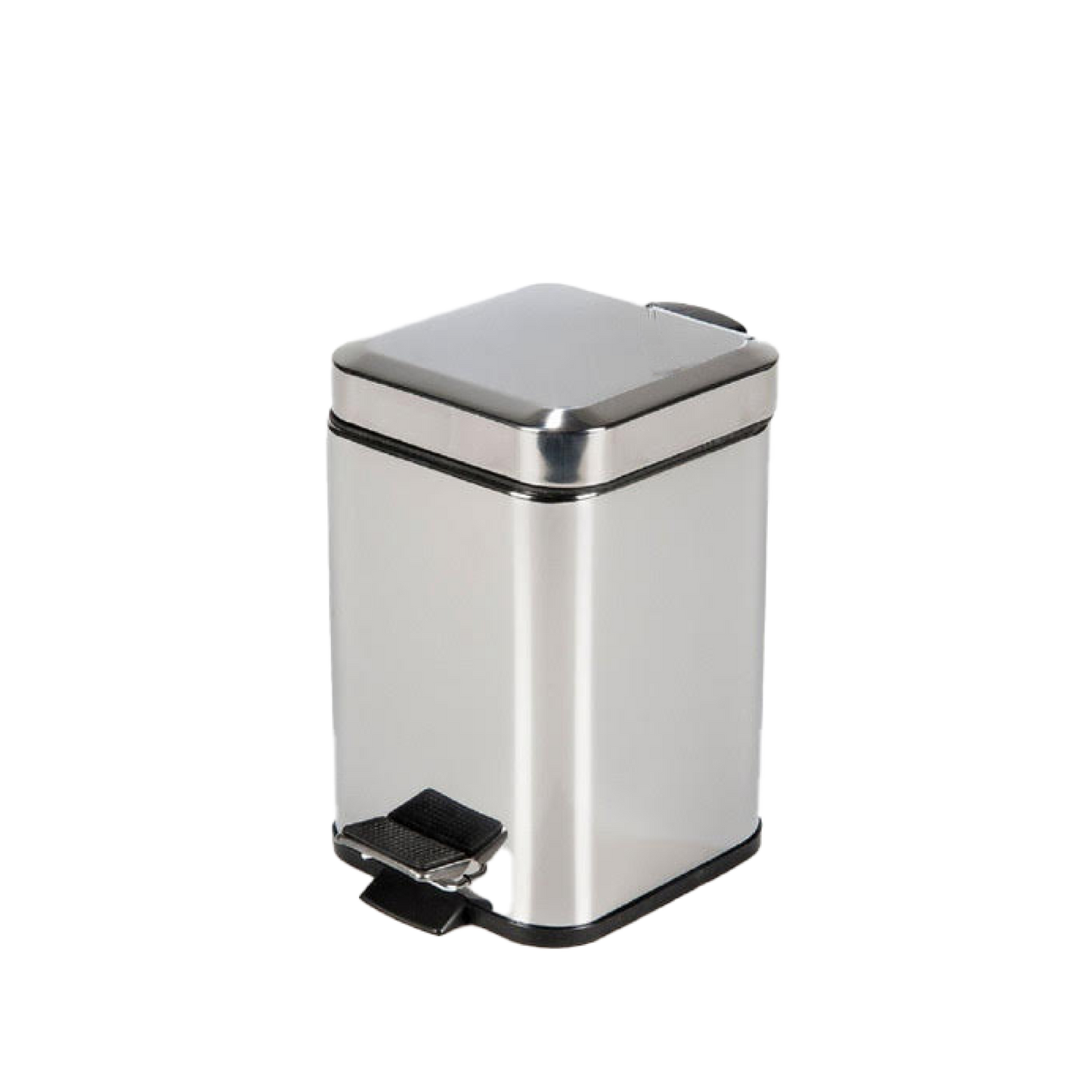 Cesto Cuadrado de Acero Inoxidable 3 Lts