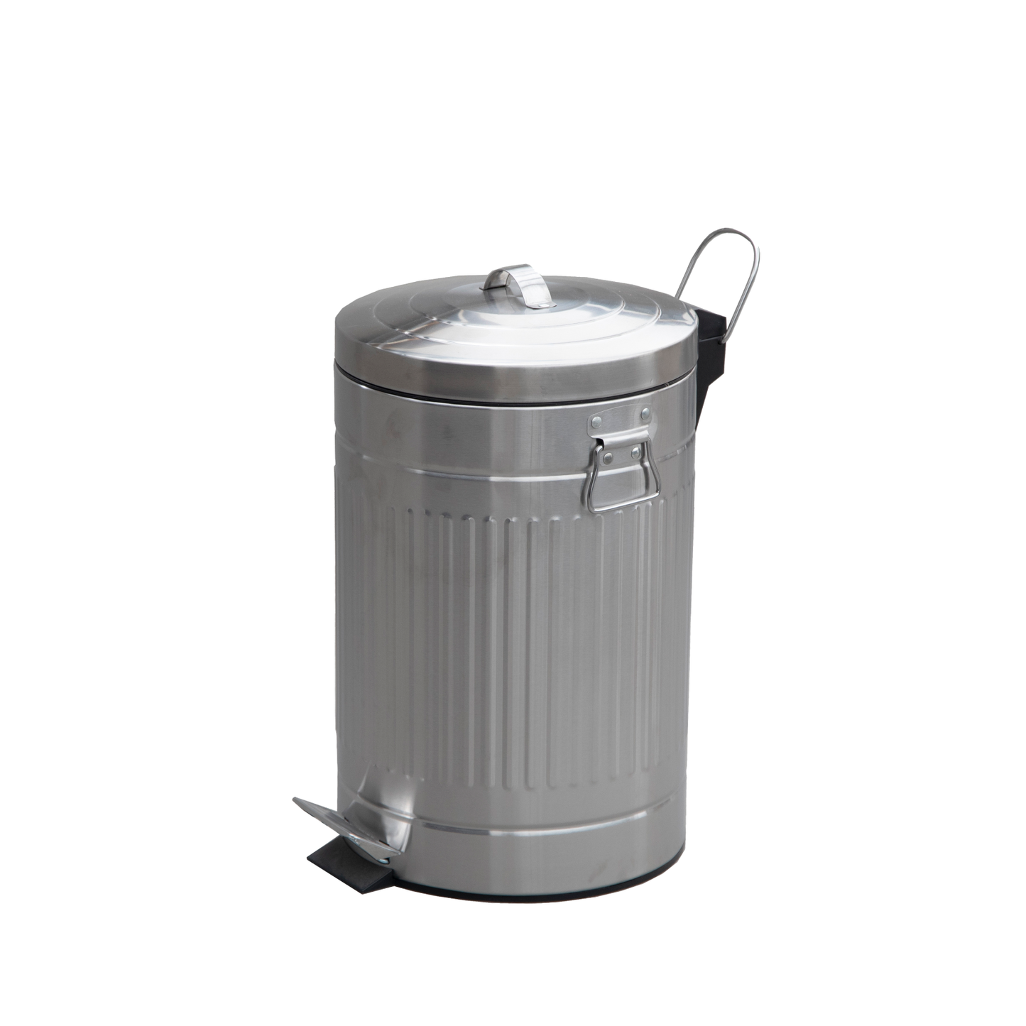 Cesto de basura de acero galvanizado 3 Litros