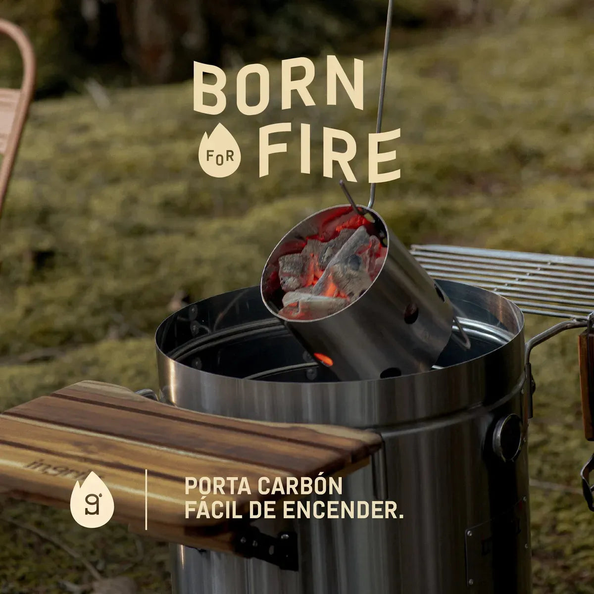 Asador Ahumador Barril Grande Premium