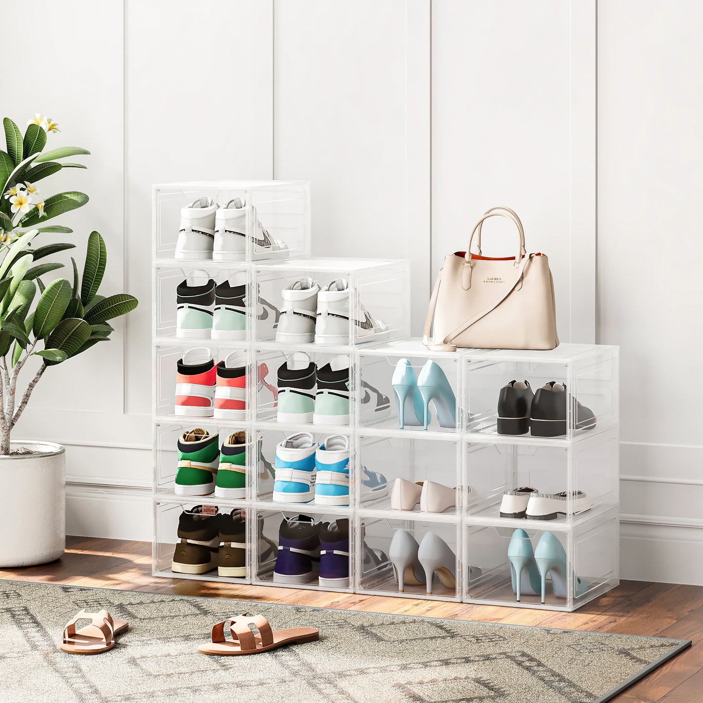 Caja De Zapatos 33x27x21,4 Cm ABS