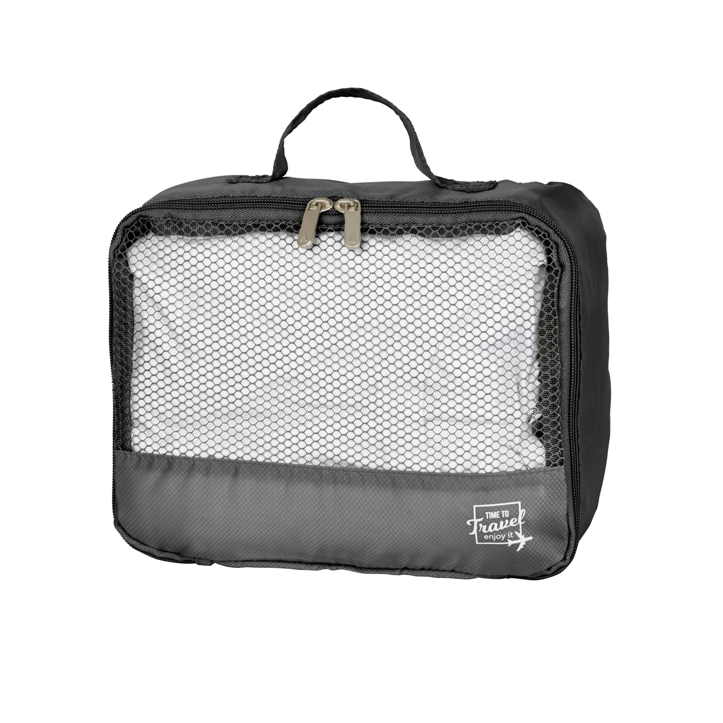 Pack 5 Fundas Organizadoras De Viaje Negro