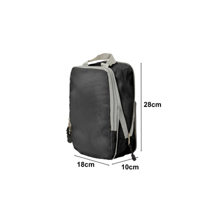 Pack 4 Fundas Organizadoras De Viaje Negro