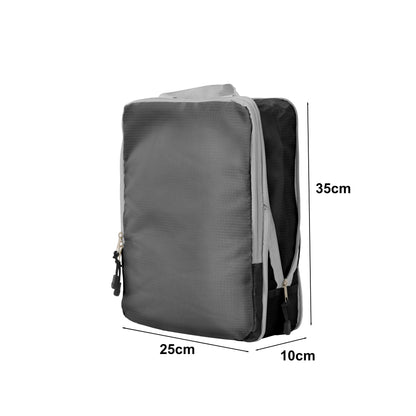 Pack 4 Fundas Organizadoras De Viaje Negro