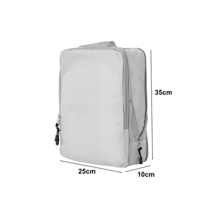 Pack 4 Fundas Organizadoras De Viaje Gris