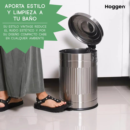 Cesto galvanizado de 12  litros