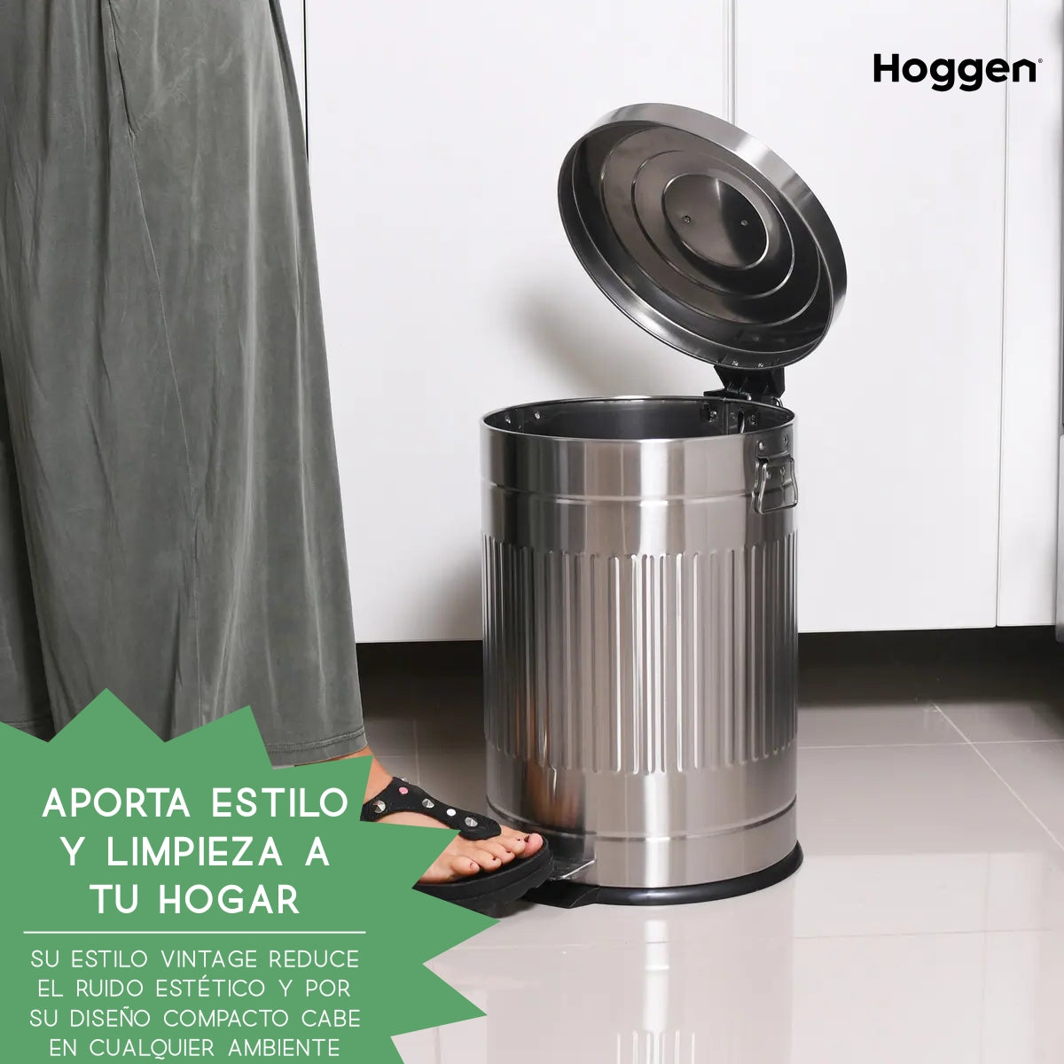 Cesto galvanizado de 20  litros