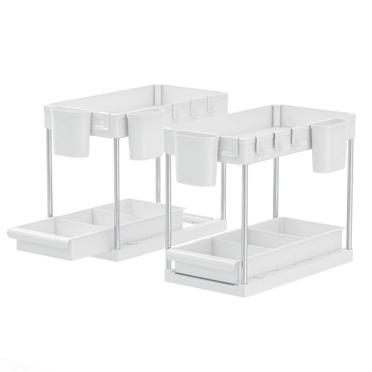 Organizador de Cocina con Ganchos para Especieros y Utensilios - Pack x2