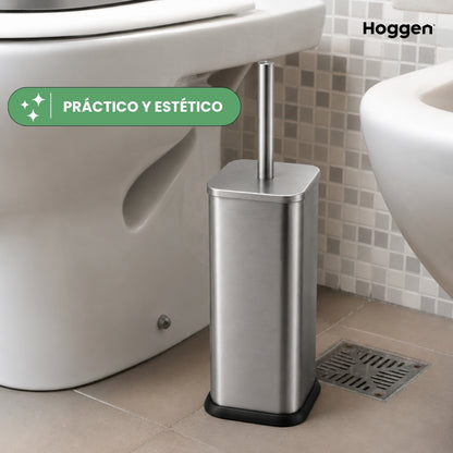 Escobilla Cuadrada de Acero Inoxidable con Base