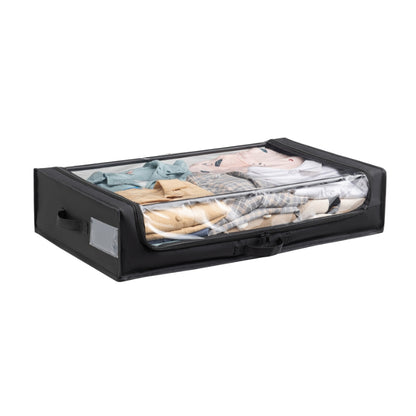 Fundas Organizadoras Bajo Cama Negro Set de 2