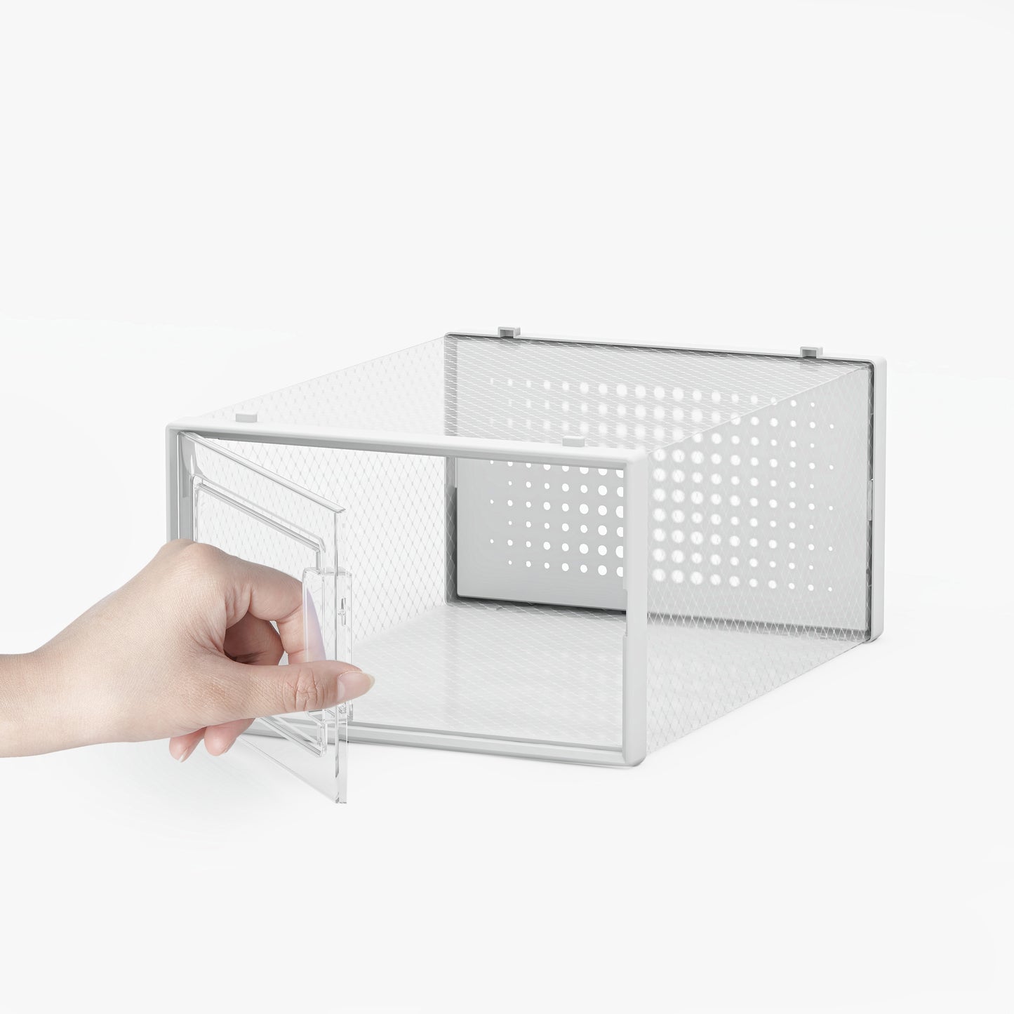 Cajas Organizador Multiuso Zapatos Rigido Pack X 12 Unidades