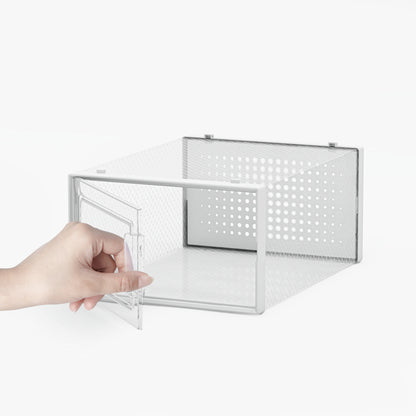 Cajas Organizador Multiuso Zapatos Rigido Pack X 12 Unidades