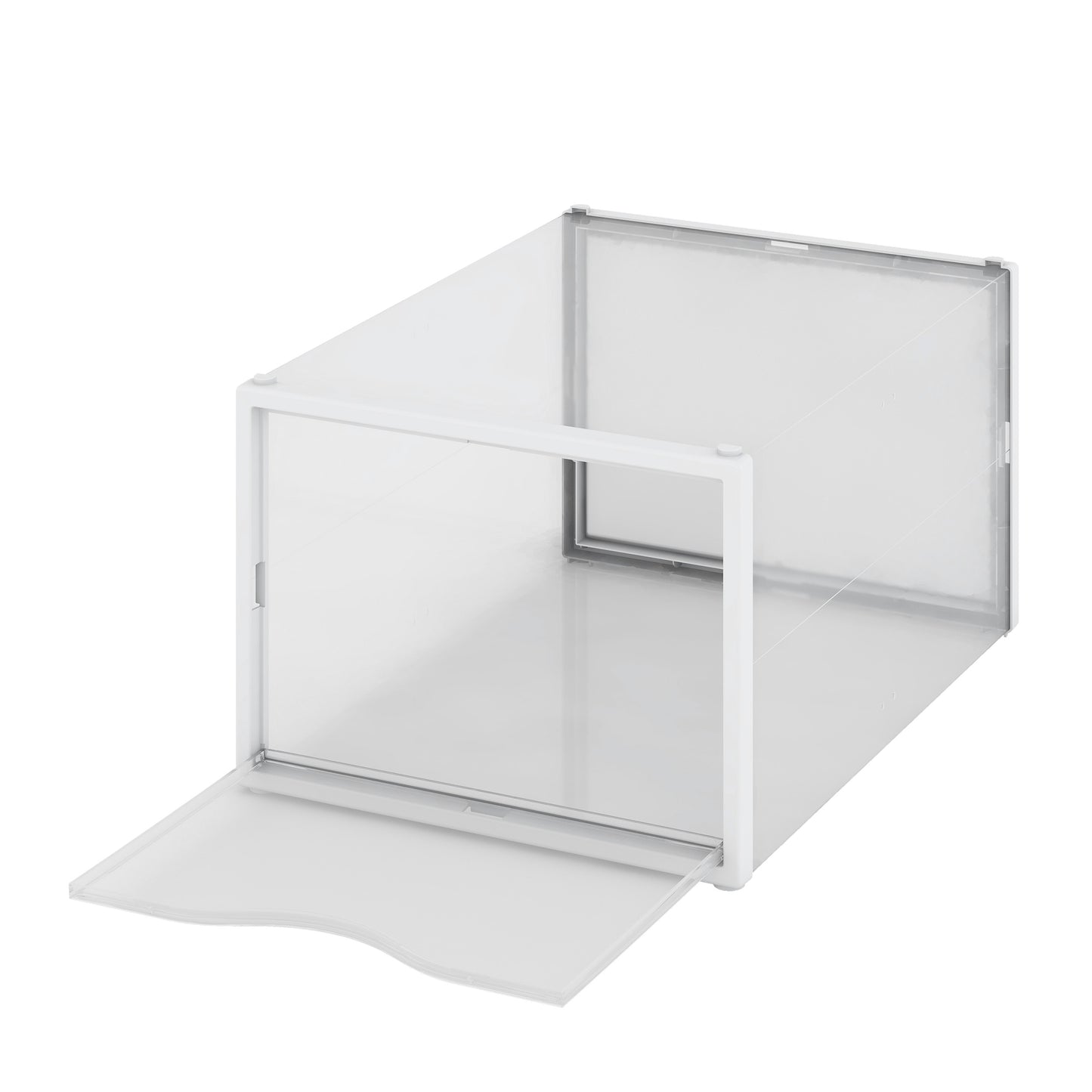 Cajas apilables apertura frontal vertical por 12 unidades