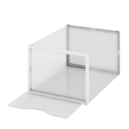 Cajas apilables apertura frontal vertical por 12 unidades