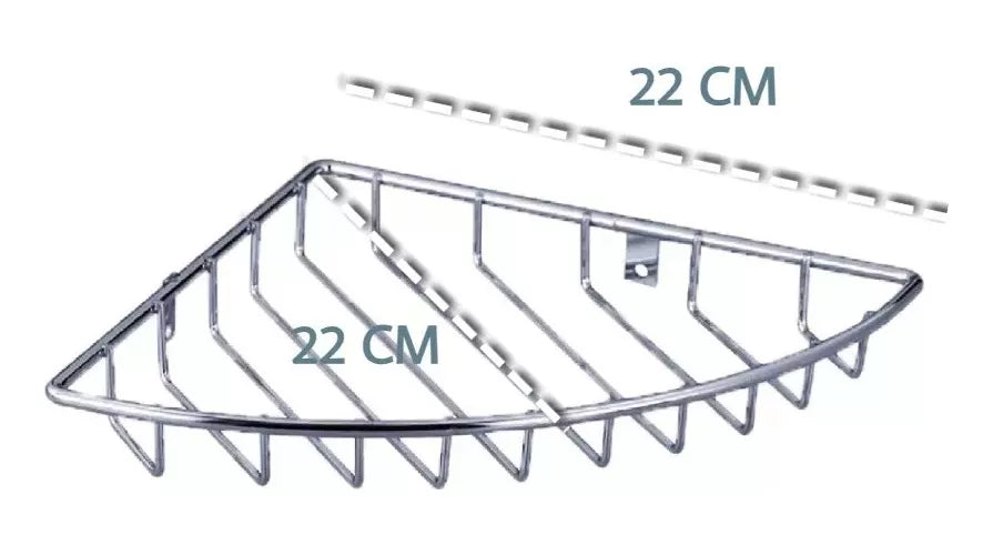 Repisa para ducha de acero reforzado