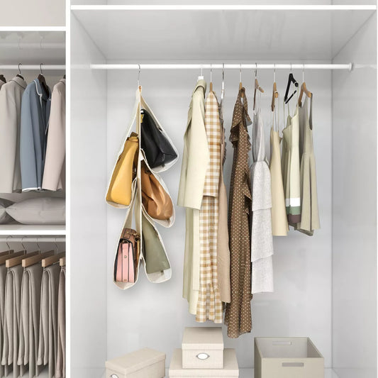 Organizador de Carteras Colgante para Placard