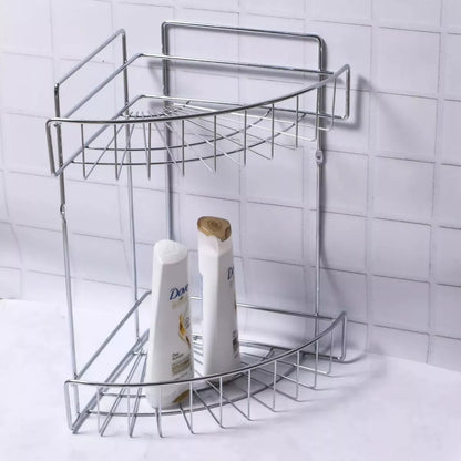 Esquinero doble curvo Acero Cromado