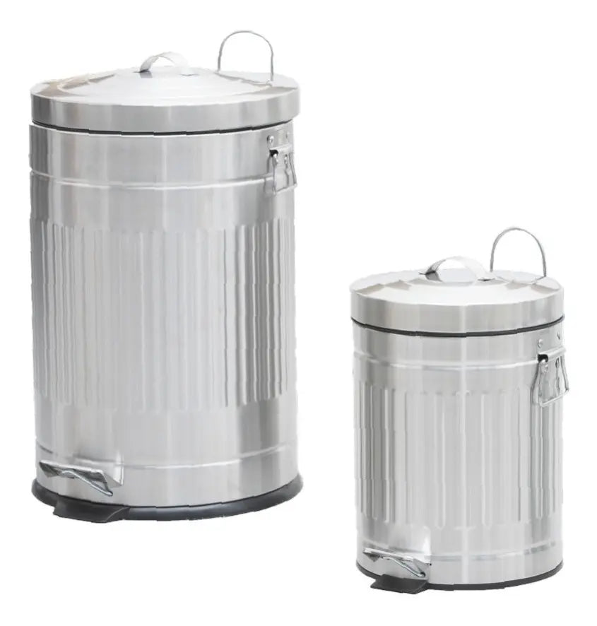 Set de Cesto de Basura Vintage 3 Lts Y 12 Lts