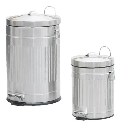 Set de Cesto de Basura Vintage 3 Lts Y 12 Lts
