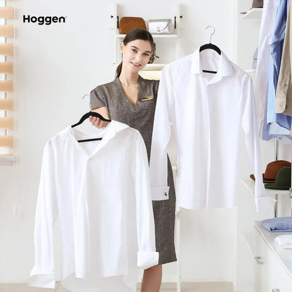 Perchas Terciopelo Adultos Antideslizante Negras X 100 Unidades