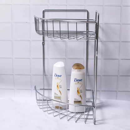 Esquinero doble curvo Acero Cromado