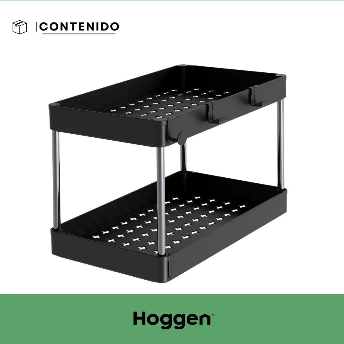 Organizador Estante Grande X1 Cocina Alacena Bacha Multiusos