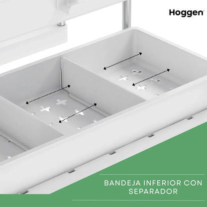 Organizador Estante X1 Cocina Alacena Bacha Base Extraible