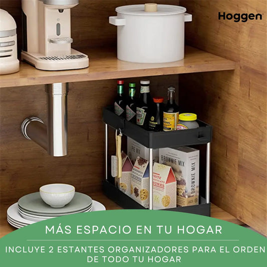 Organizador Estante Grande X1 Cocina Alacena Bacha Multiusos