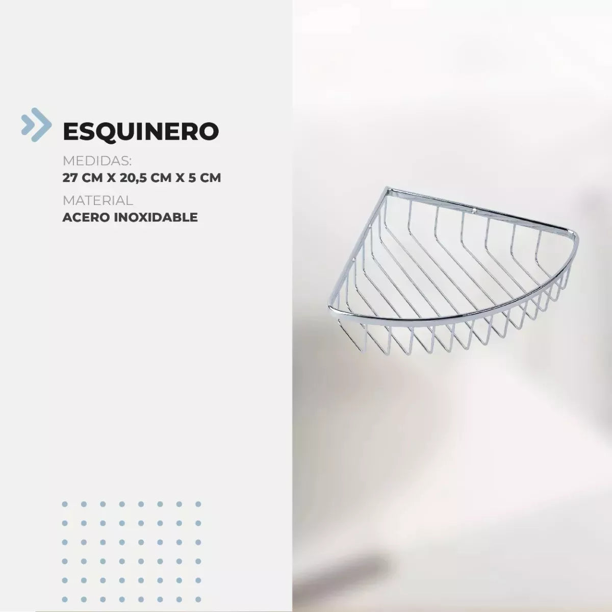 Esquinero de Acero Inoxidable