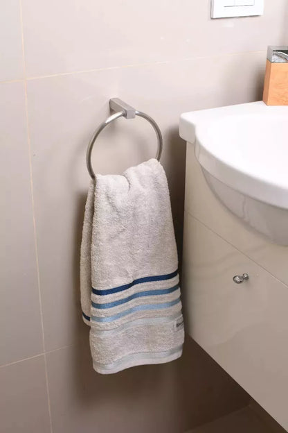 Toallero aro en acero inoxidable