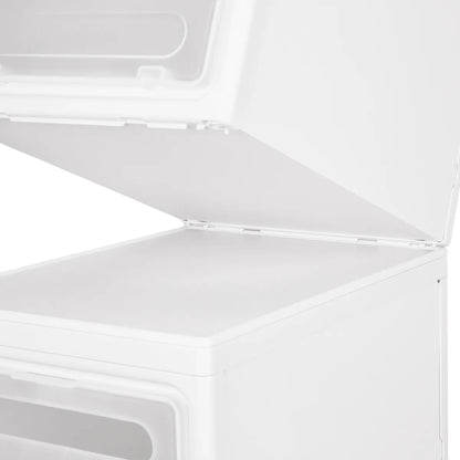 Cajas Organizador Multiusos Apilable Pack X 4 Unidades Blanco