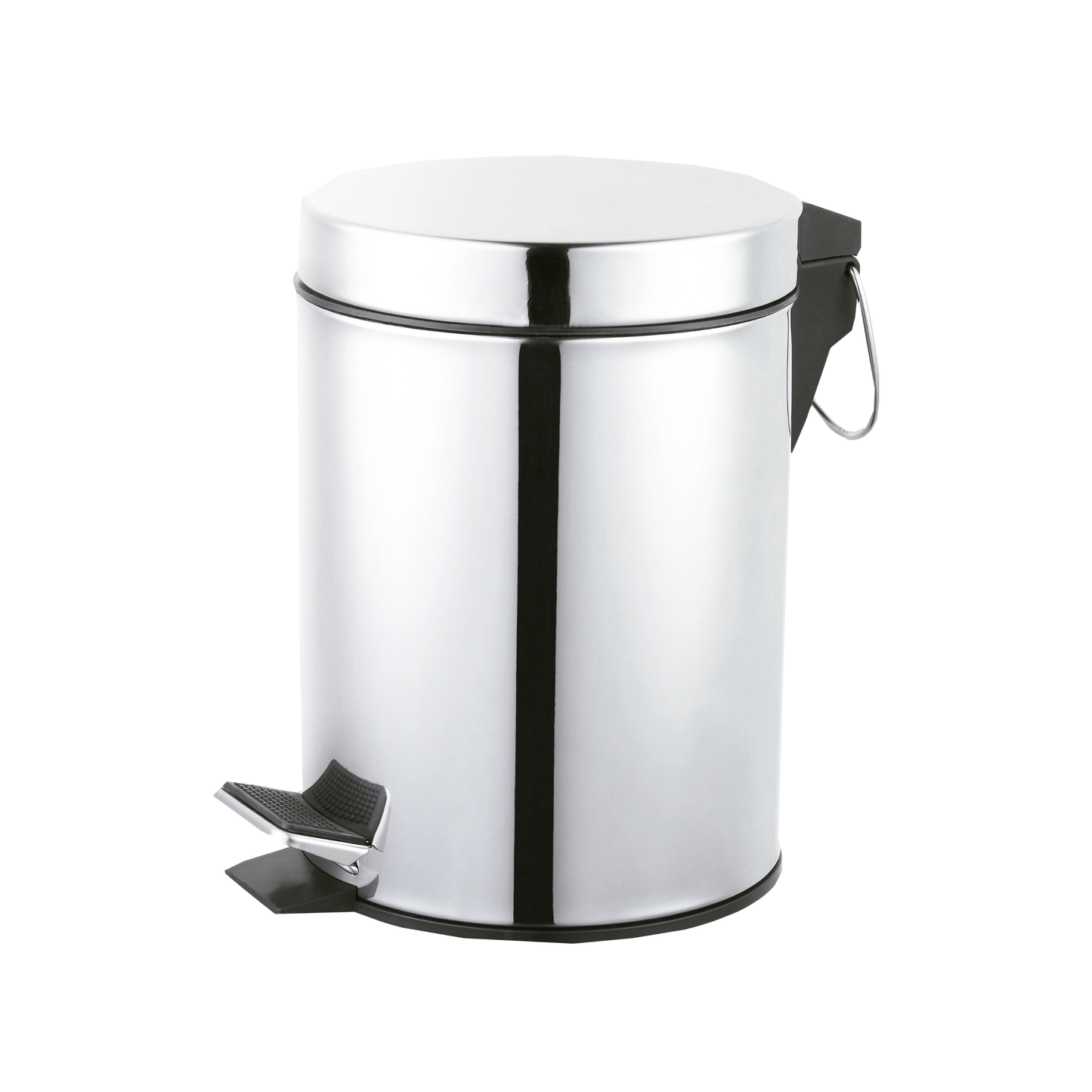 Cesto de Basura Redondo Acero Inoxidable 3 Lts