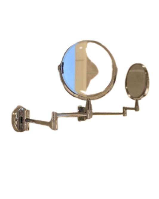 Espejo de pared 20cm con doble cara y brazo extensible