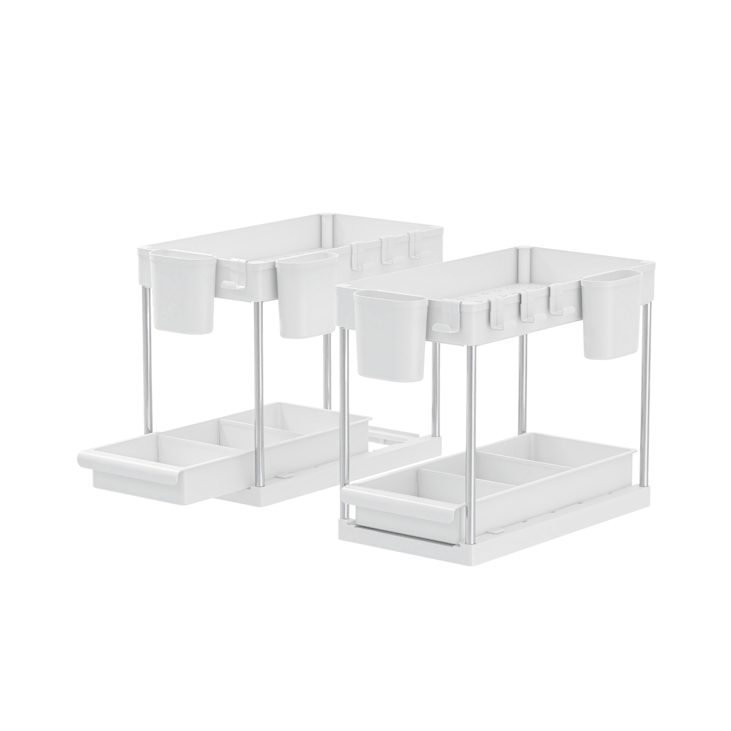 Organizador de Cocina con Ganchos para Especieros y Utensilios - Pack x2