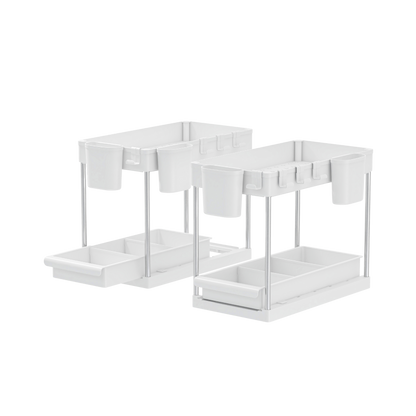 Organizador de Cocina con Ganchos para Especieros y Utensilios - Pack x2