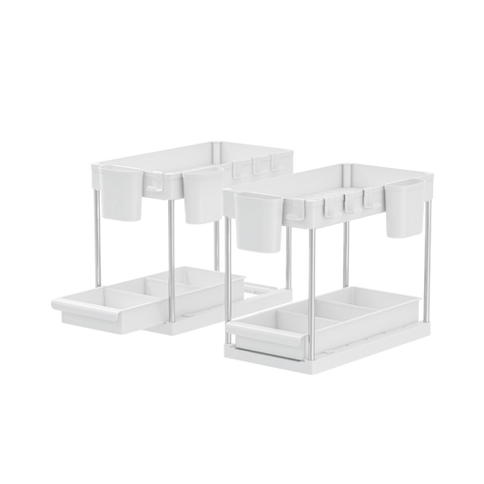 Organizador de Cocina con Ganchos para Especieros y Utensilios - Pack x2