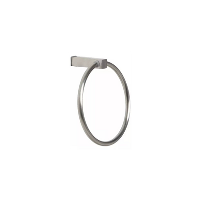 Toallero aro en acero inoxidable
