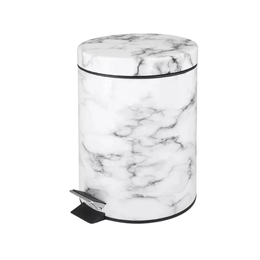 Cesto de basura simil marmol de 5 litros (de segunda seleccion)